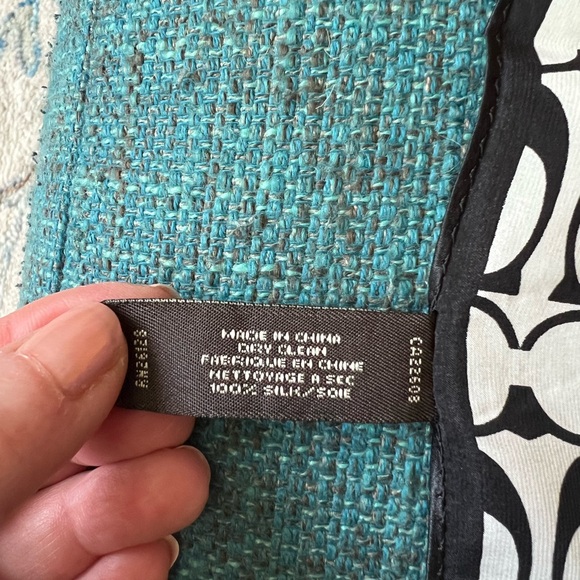 Coach Silk Scarf - Picture 3 of 3